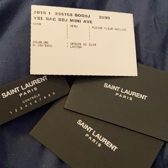 YSL authentic sac sdj mini bag💙 - Picture 7 of 7